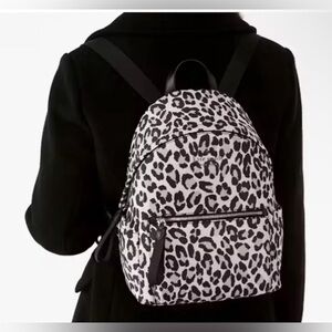 Kate Spade purple  Chelsea Graphic Leopard Backpack NWT $359